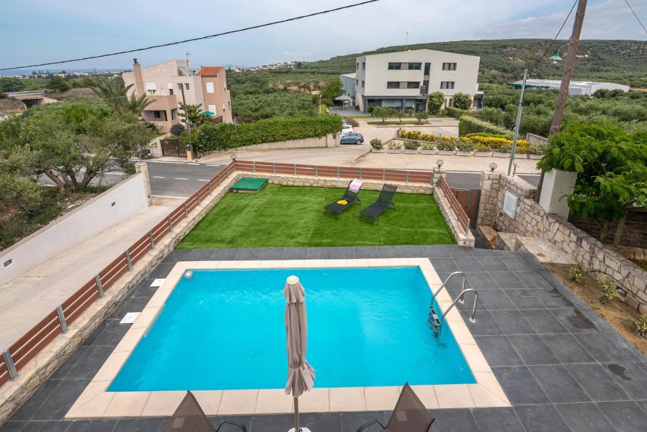 Lithina Charm With Private Pool And Sea View Villa Kamisiana