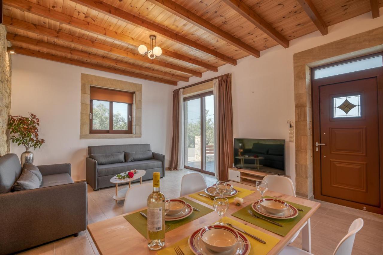 Vila Lithina Charm With Private Pool And Sea View Kamisianá